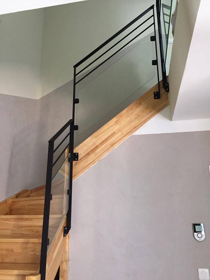 Réalisation de garde-corps pour escalier extérieur à La Seyne-sur-Mer 83500