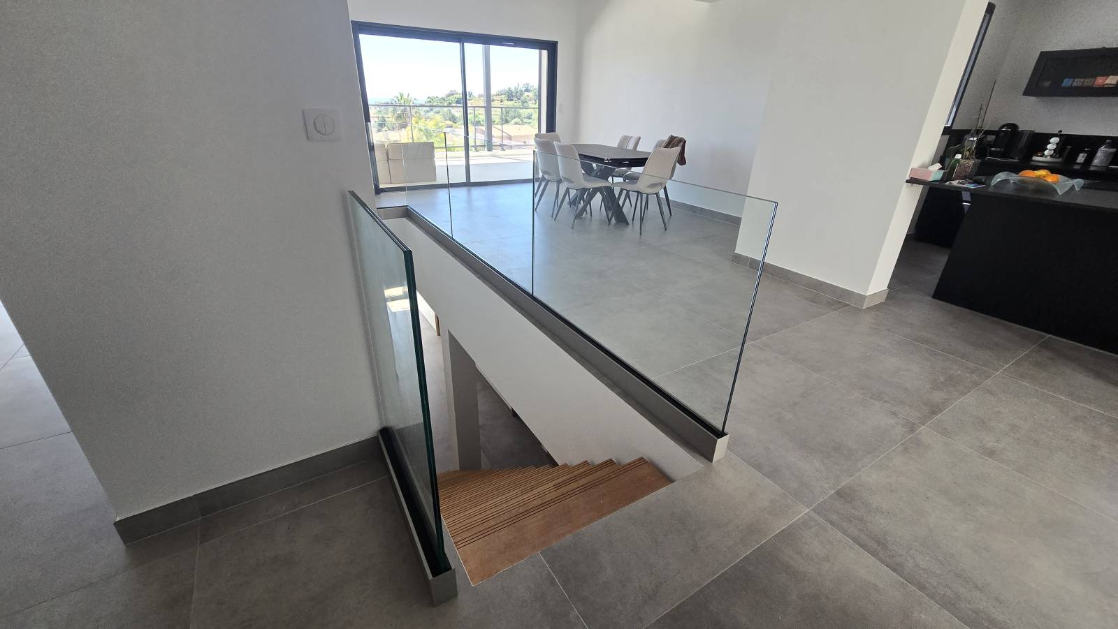 Pose de Balustrade en verre à Toulon 