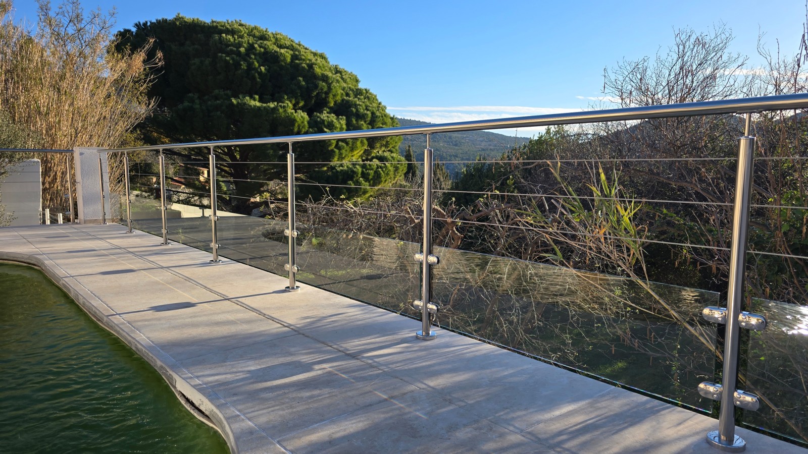 SHM, spécialiste du garde-corps inox et câbles dans le Var