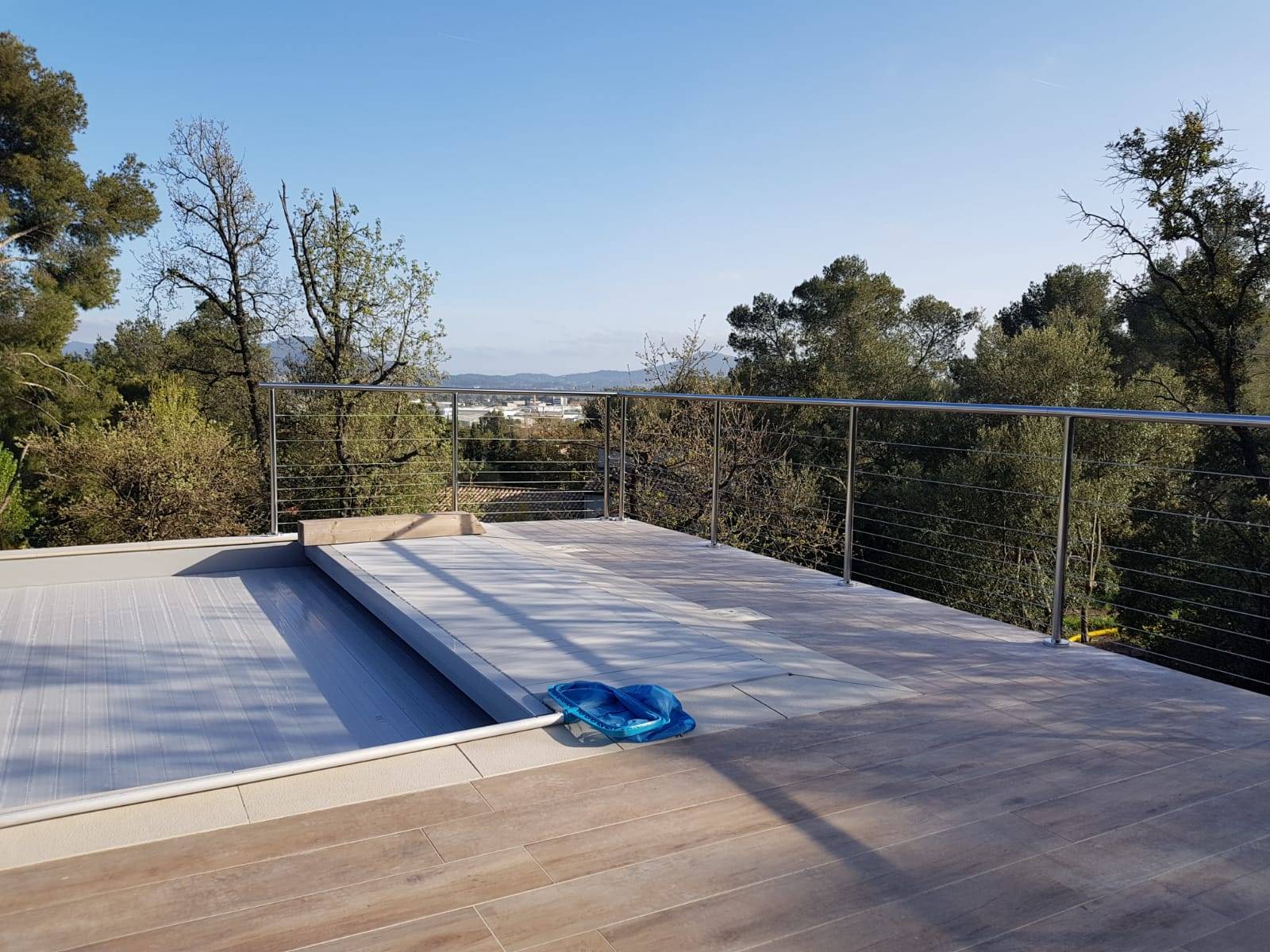 Balustre inox câble pour terrasse et piscine à La Farlède 83210