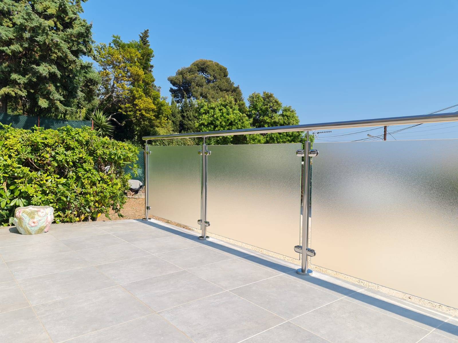 Garde-corps pour terrasse à Carqueiranne