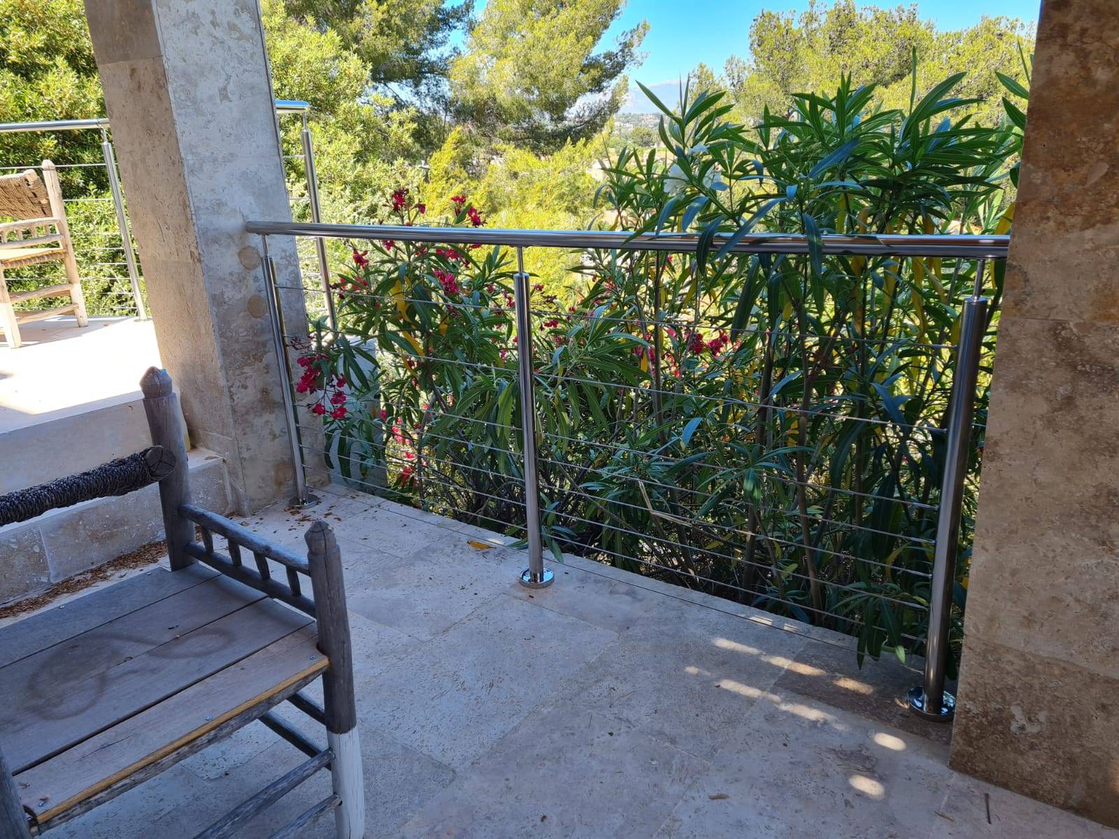 Fabrication de garde-corps en acier à La Farlède