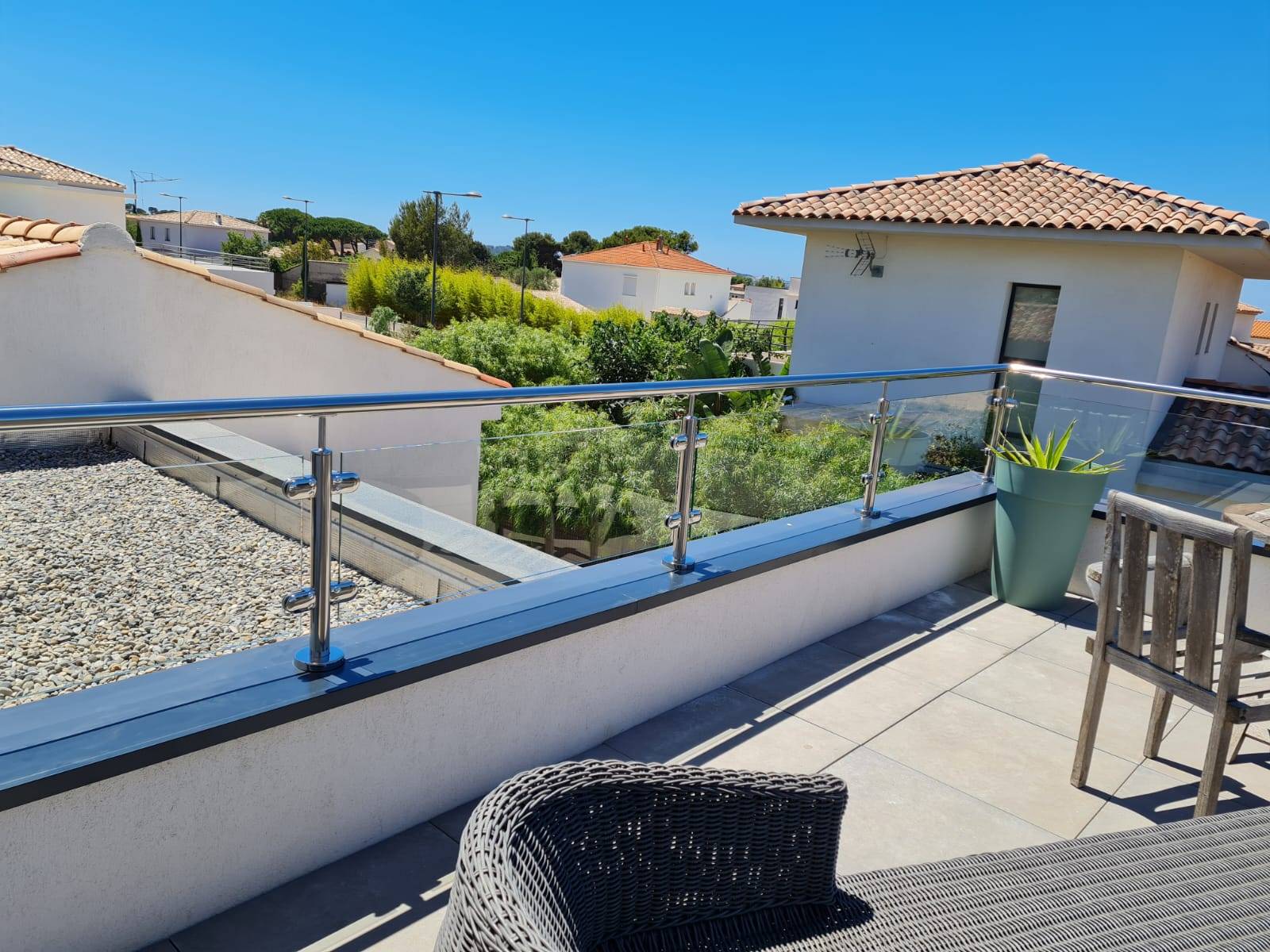Terrasse sécurisée à Solliès-Toucas
