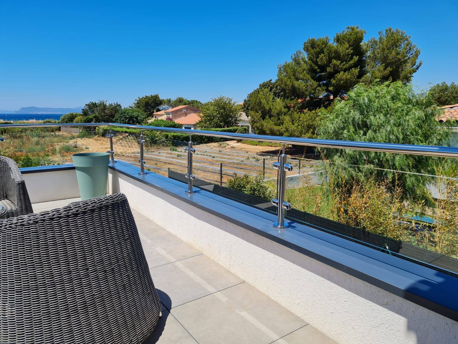 garde corps verre pour conserver la vue Toulon