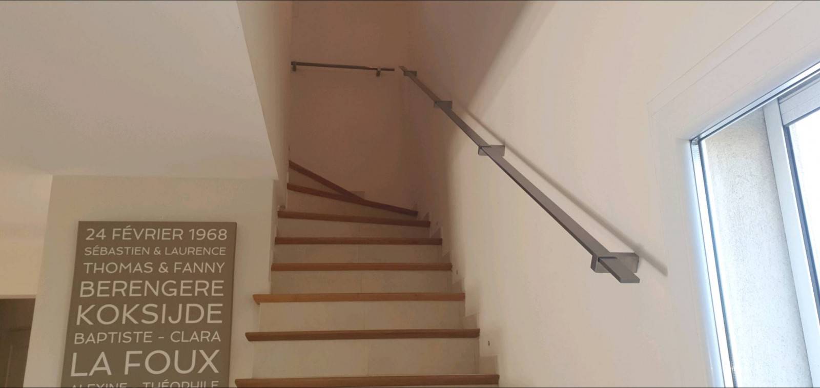Coût d'une rampe d'escalier en inox brossé Toulon