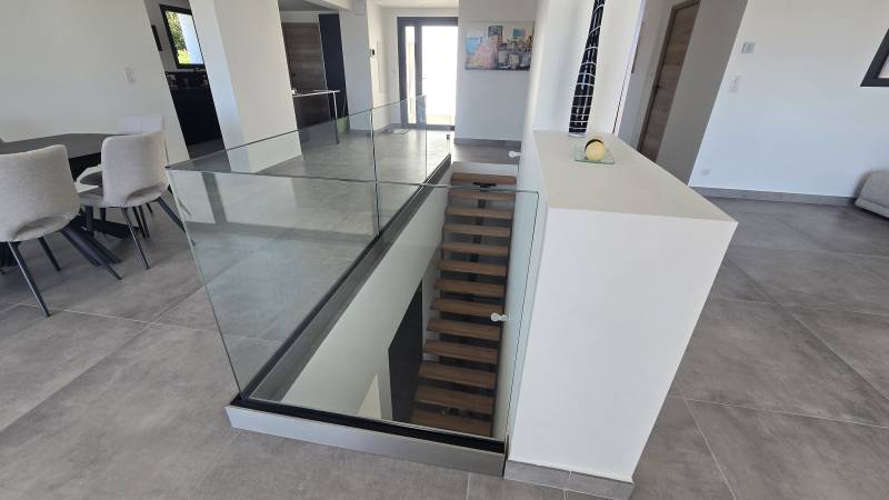 Fabrication d'un garde fou à la Crau 