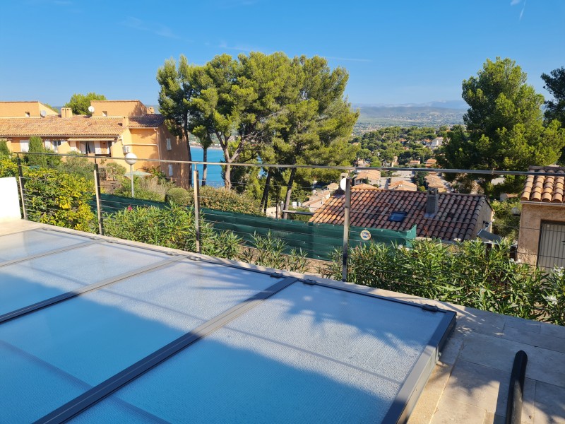 Garde-corps en inox poli et câbles pour des escaliers à Cannes : sécurité et style avec SHM