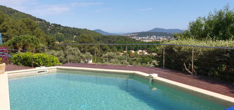 Garde-fou de sécurité pour piscine à La Valette du Var