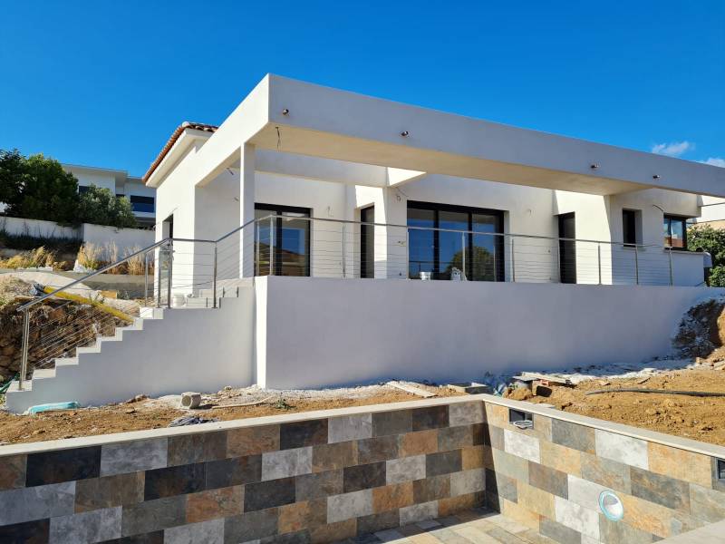 Garde-corps inox câble pour terrasse et escalier à Hyères