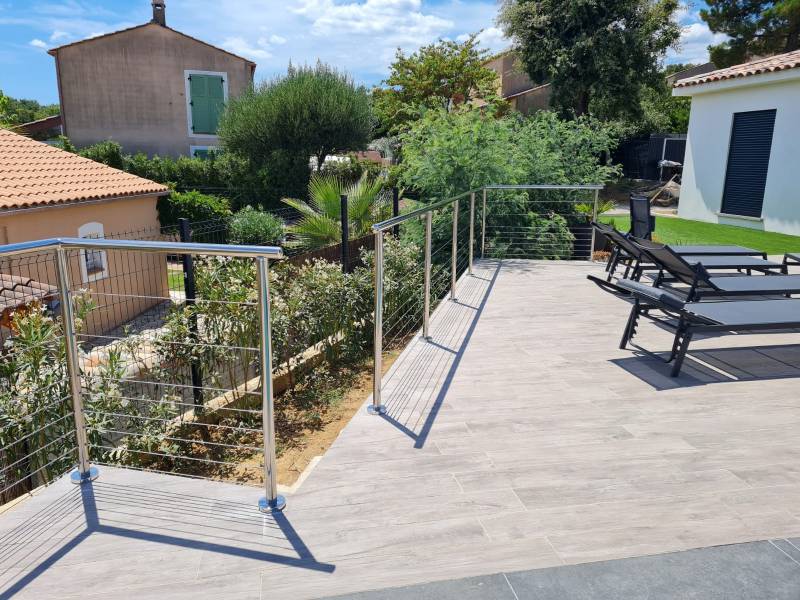 Entreprise spécialisée en garde-corps inox câble à La Crau