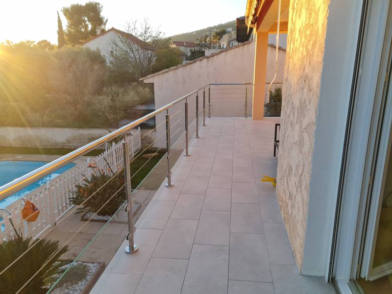 Balcon sécurisé à Cuers