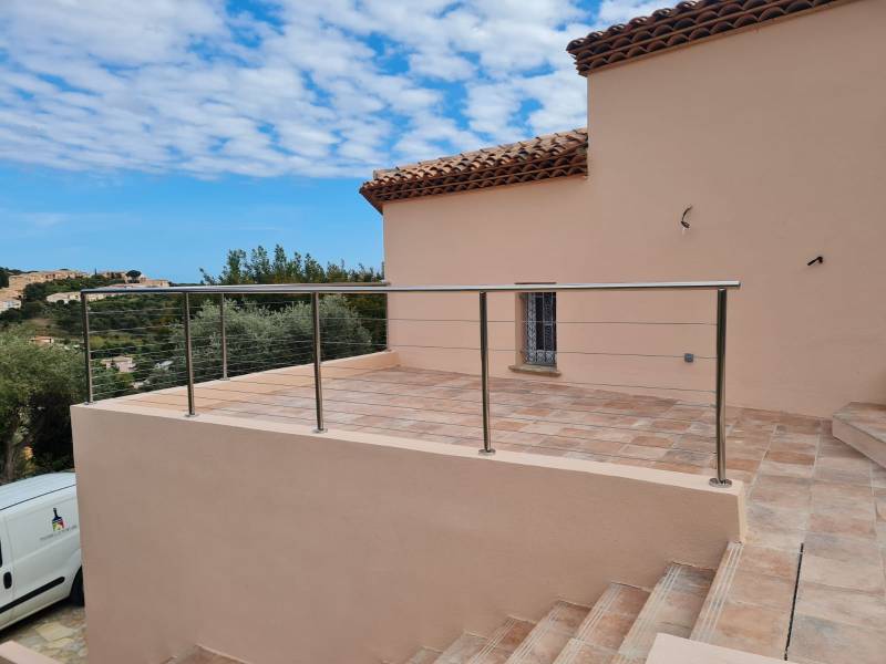 Sécurisation d'une terrasse à Cuers