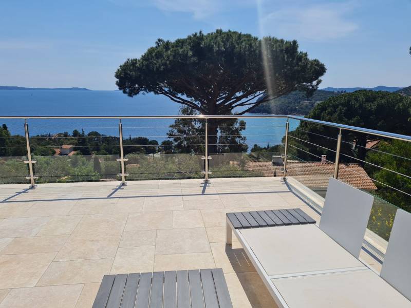 Sécusation d'une terrasse à la Londe 