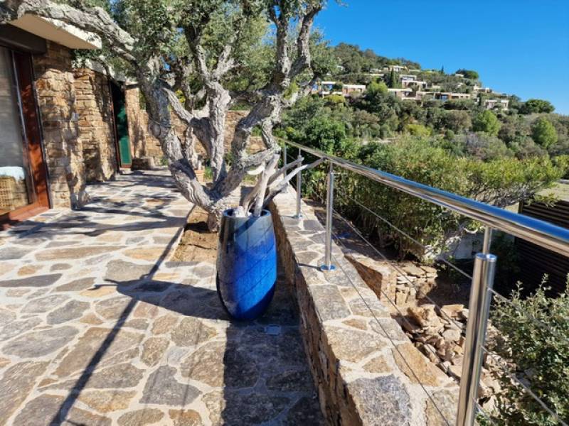 Garde-corps en inox et câbles à La Farlède