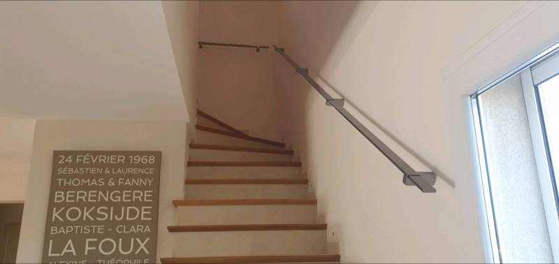 Coût d'une rampe d'escalier en inox brossé Toulon
