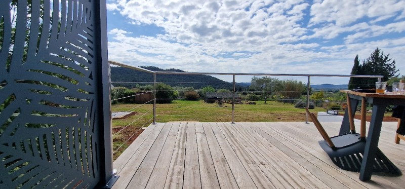 Nouveau chantier de garde-corps en inox poli et câbles à La Crau : une réalisation signée SHM