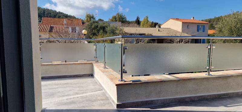 Installation de rambardes à Hyères 